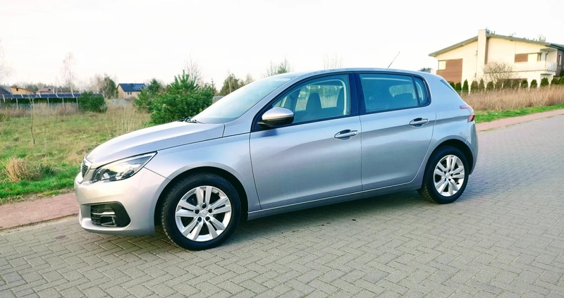 Peugeot 308 cena 39900 przebieg: 133000, rok produkcji 2017 z Żary małe 67